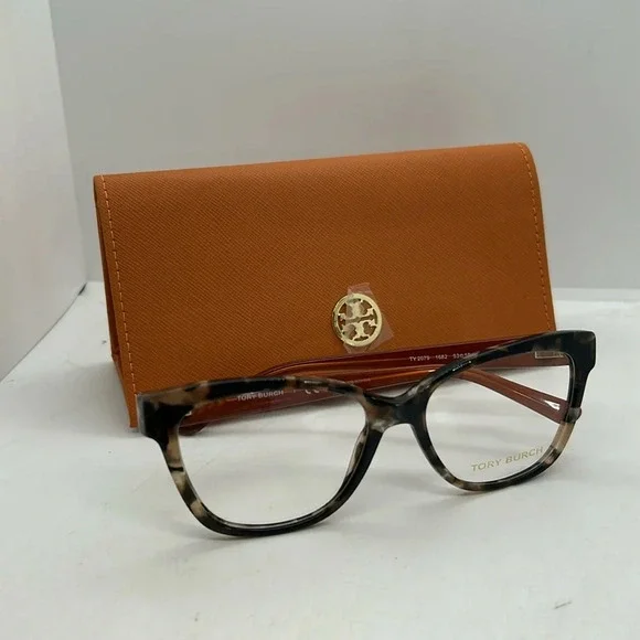 Tory Burch TY2079 Eyeglasses Frames Case RXable 1682 Tortoise